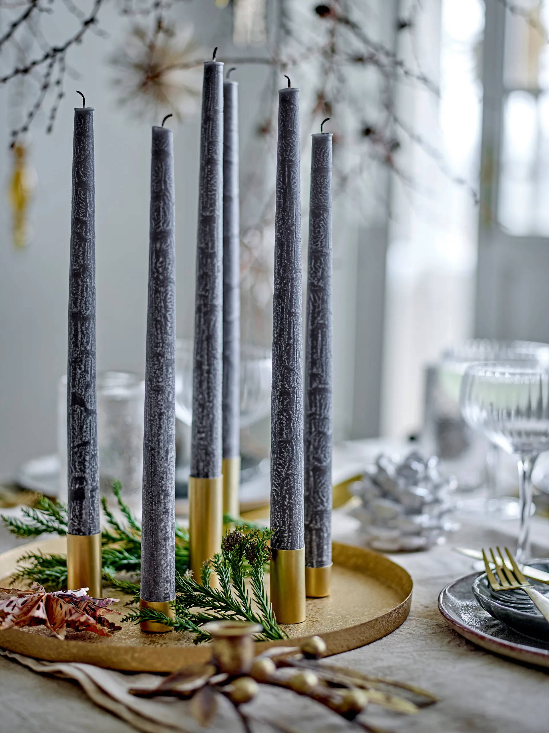 Maxime castiçal de Advento Ø30 cm, Ouro Bloomingville