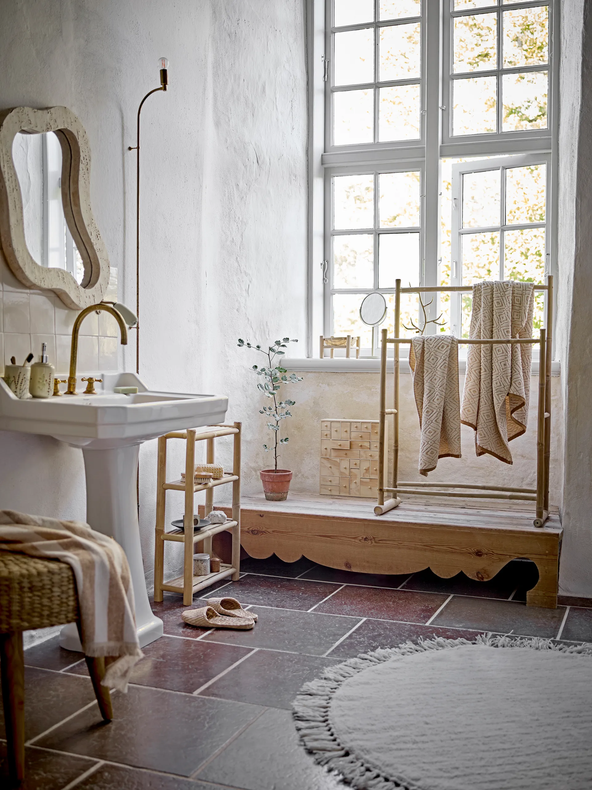 Meg espelho de parede 61x76 cm, Natural Bloomingville