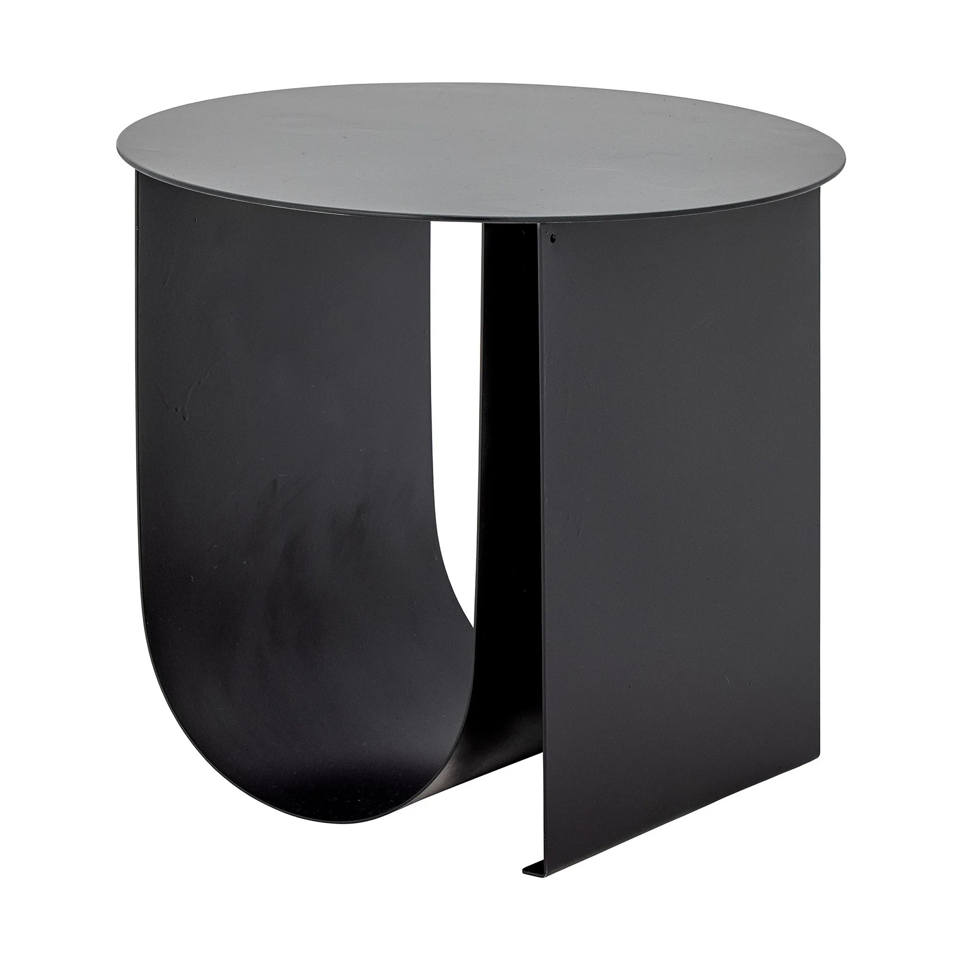 Mesa de apoio Cher Ø43 cm, Preto  Bloomingville