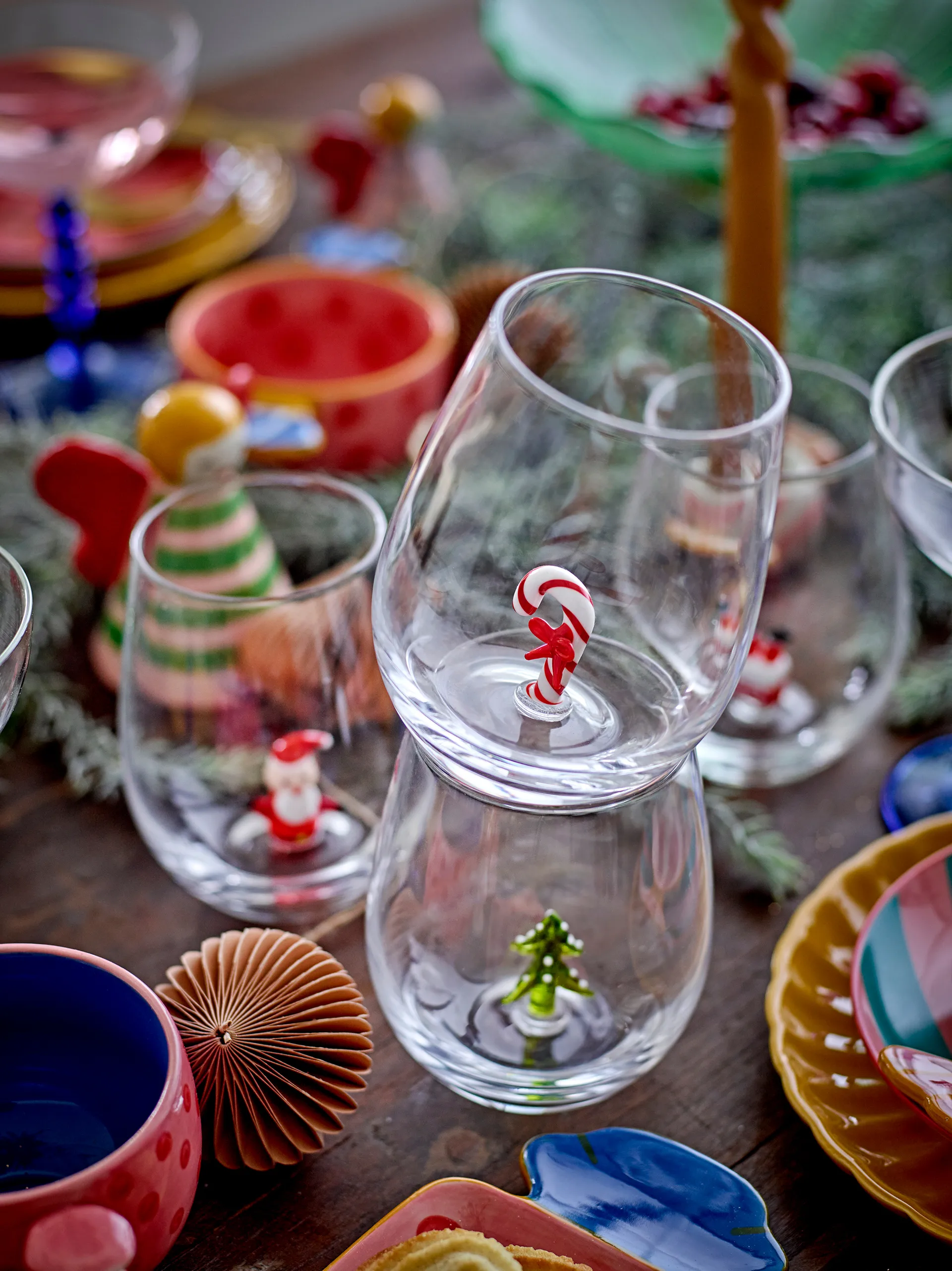 Misa copo de bebida 56 cl 4 unidades, Natal Bloomingville