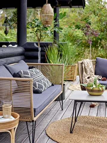 Mundo mesa de centro 55x55 cm - Cimento - Bloomingville