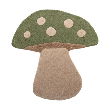 Mushroom tapete - Verde, lã - Bloomingville