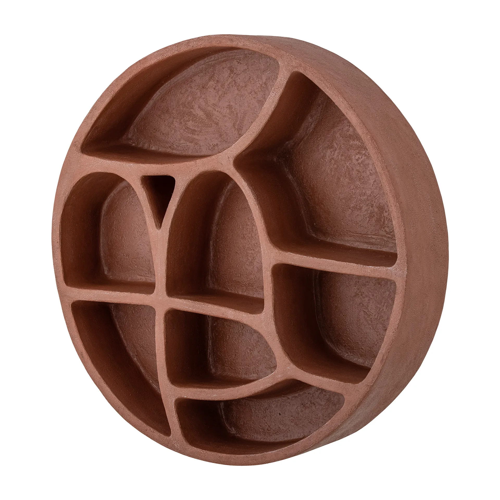 Palmer prateleira mural Ø45 cm, Vermelho Bloomingville