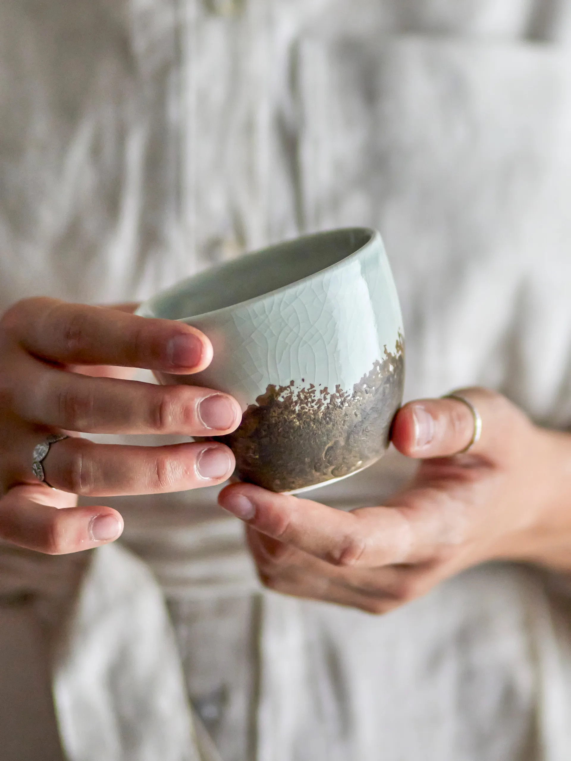 Paula xícara 19,5 cl, Grey-brown Bloomingville