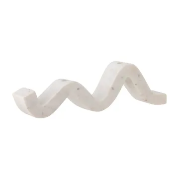 Peggy castiçais 37 cm - Mármore branco - Bloomingville