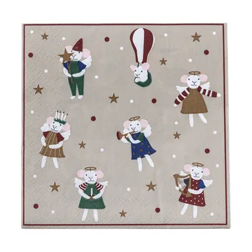 Peo guardanapo de papel - Multicor, 33x33 cm - Bloomingville