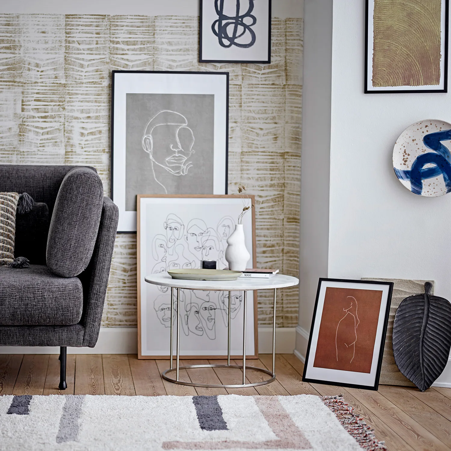 Pires decorativo Kylar, brown Bloomingville