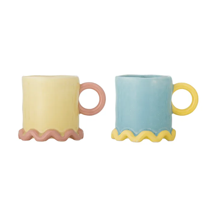 Polly caneca - Multi, 2 peças - Bloomingville