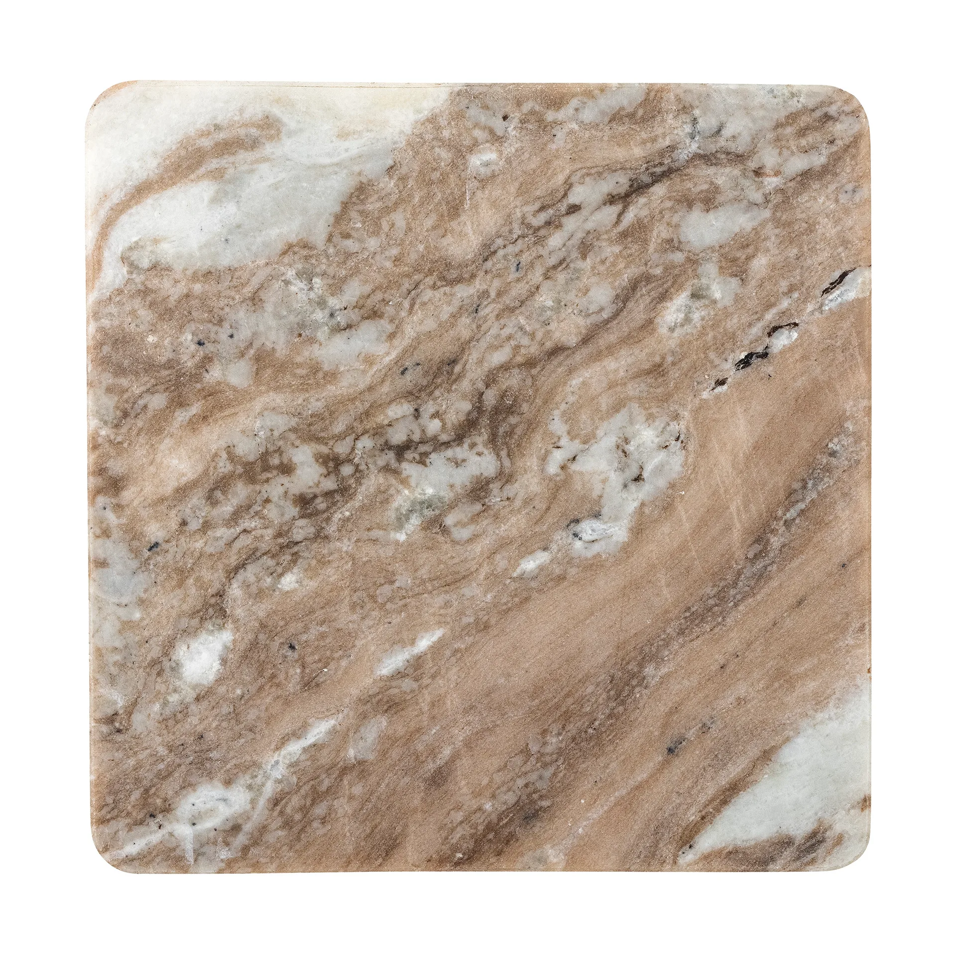 Porta panelas Gabrielle 20x20 cm , Mármore cinzenta Bloomingville