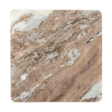 Porta panelas Gabrielle 20x20 cm  - Mármore cinzenta - Bloomingville