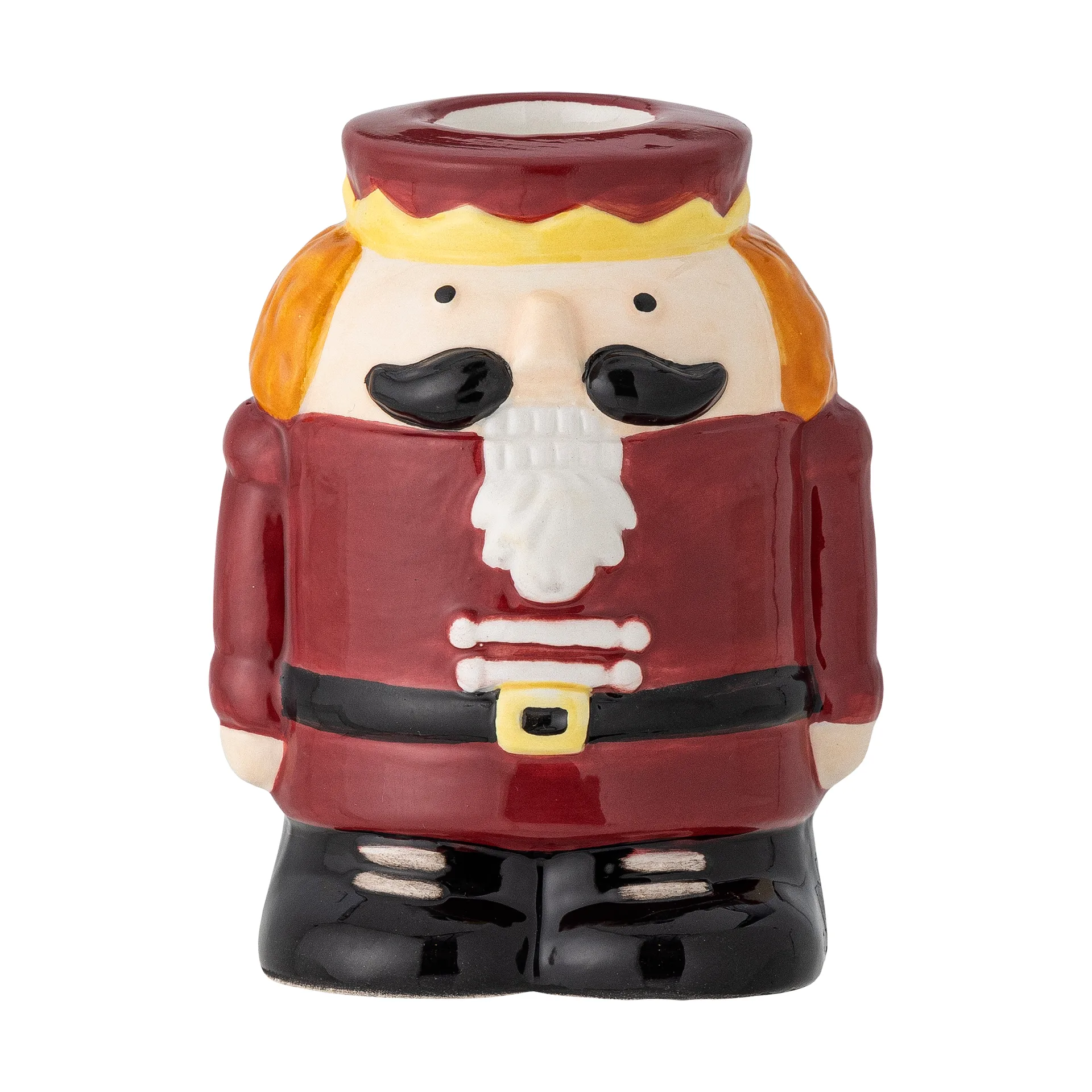 Porta-velas Feast 9 cm, Vermelho Bloomingville