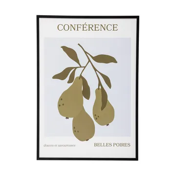 Poster com moldura Poire 52x72 cm - Poire-black pine - Bloomingville