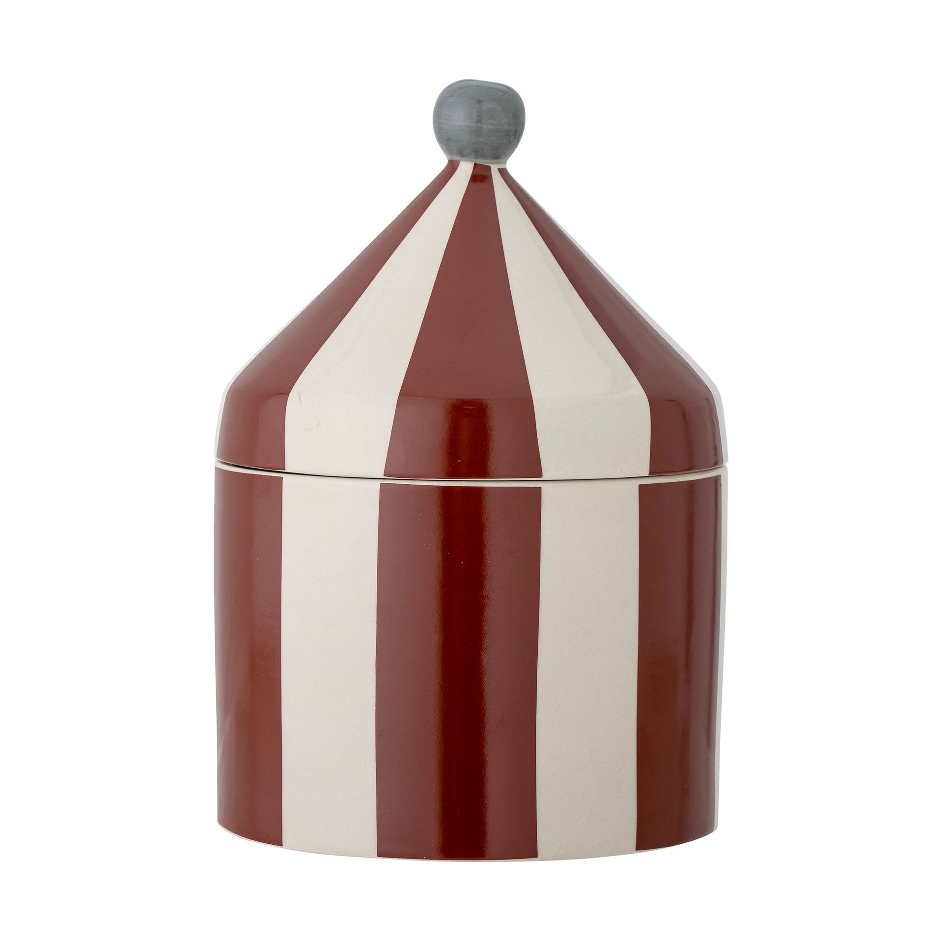 Pote Cimmi com tampa, Vermelho Bloomingville