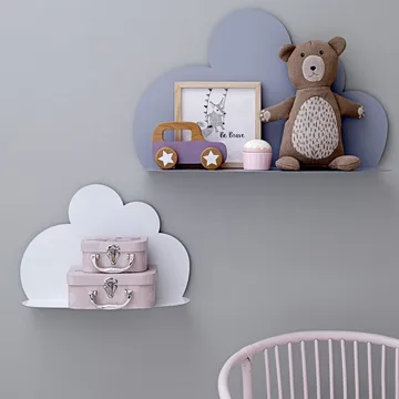 Prateleira Bloomingville em forma de nuvem, grande - branco - Bloomingville