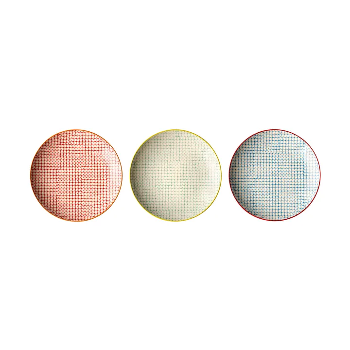 Prato Carla, conjunto de 3 25 cm - Bloomingville