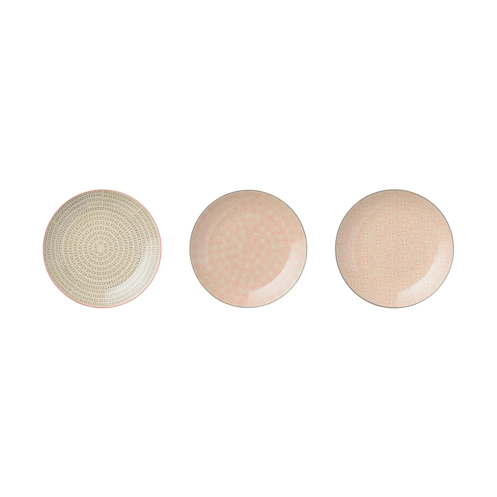 Prato Cécile, conjunto de 3 Ø20 cm,  Bloomingville