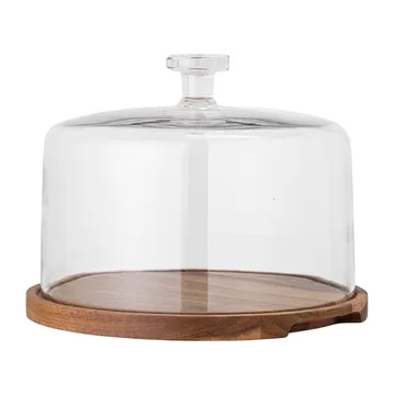 Prato de bolo com tampa Nici Ø29,5 cm - Nature - Bloomingville