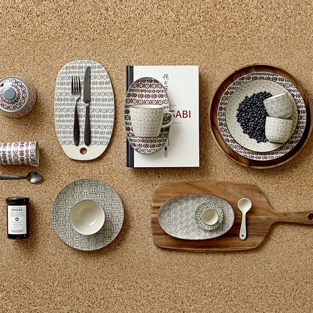 Prato Karine, conjunto de 4 Ø20 cm Bloomingville