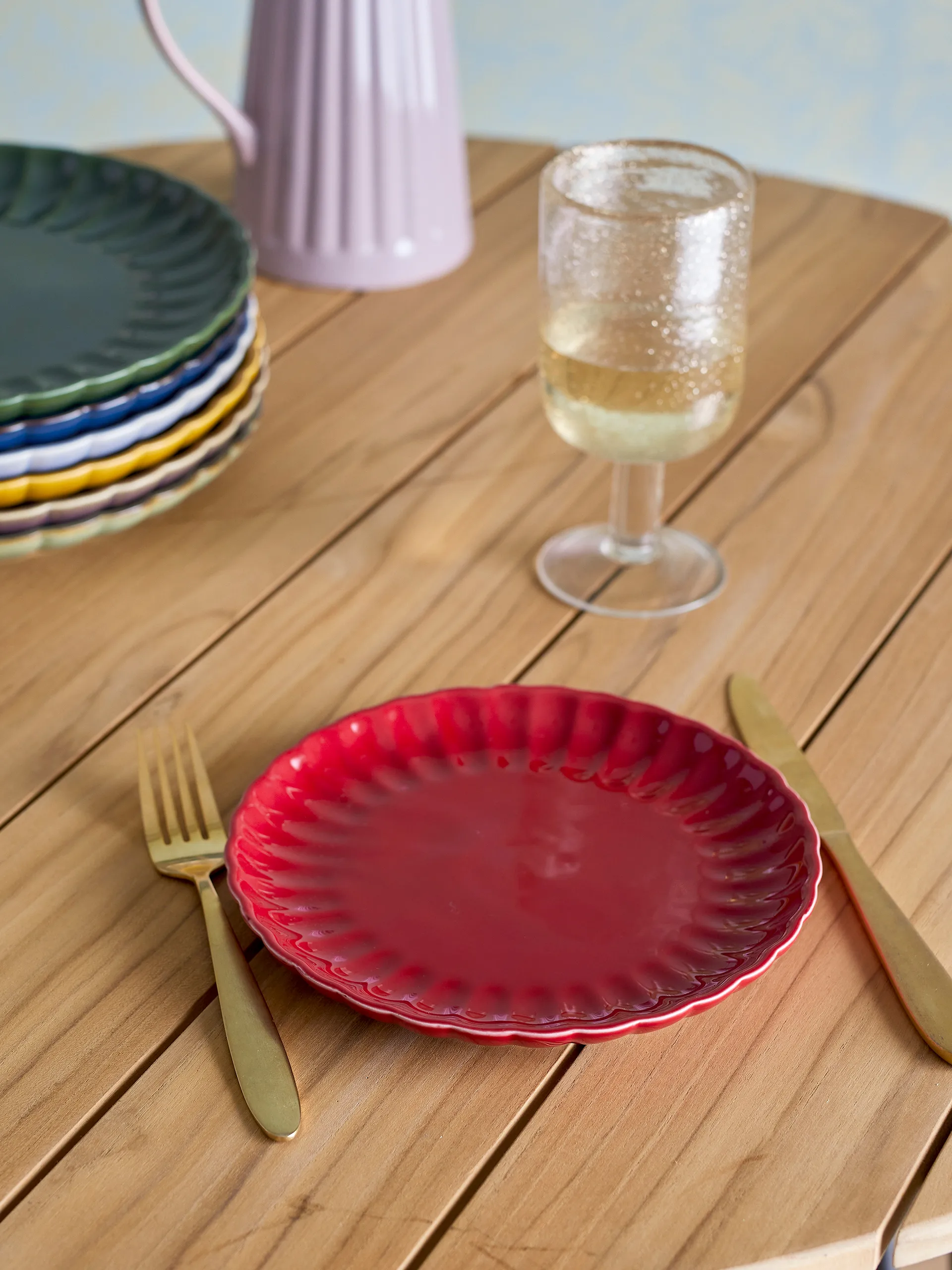 Prato Latina Ø20 cm, Red Bloomingville