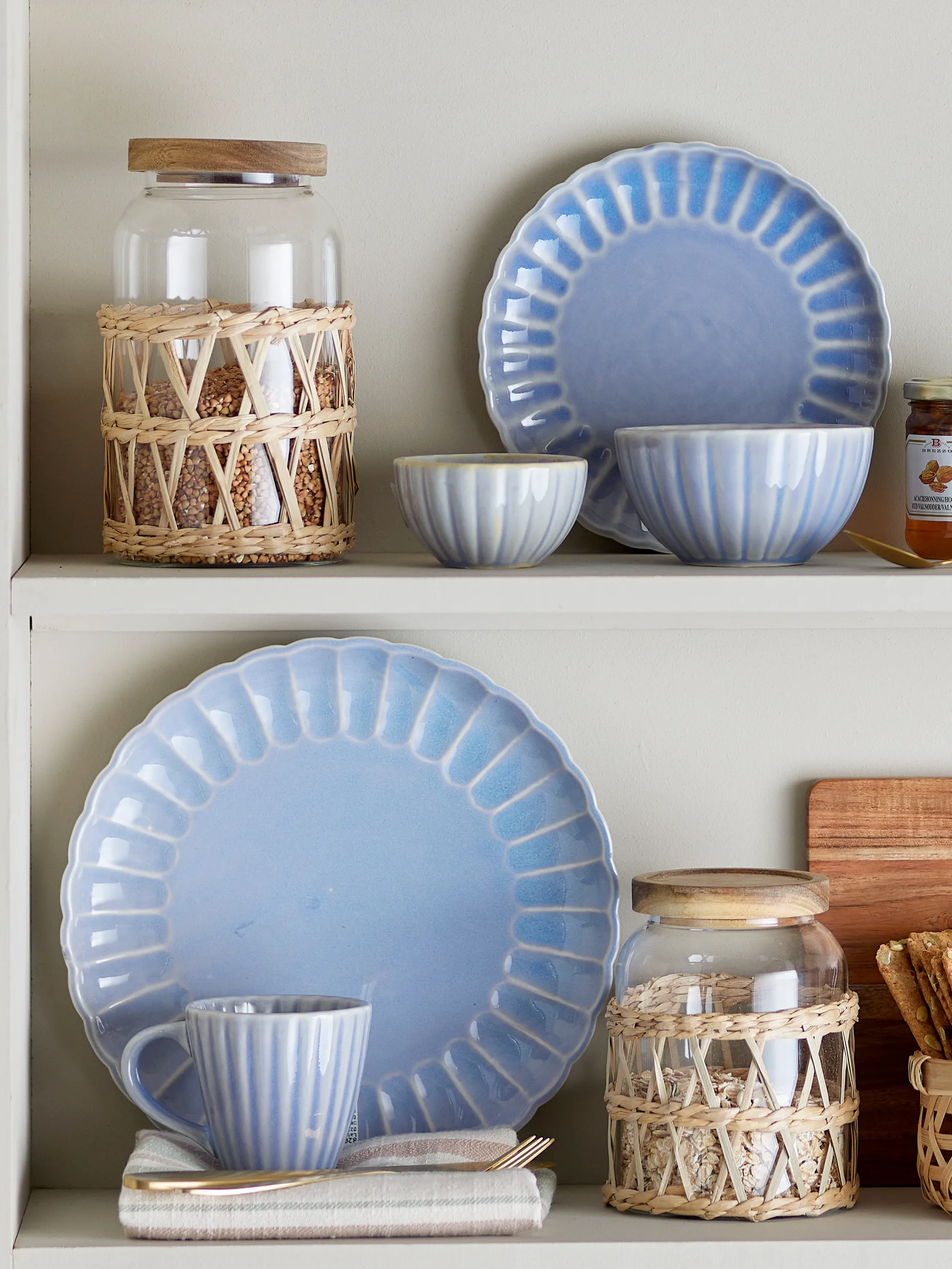 Prato Latina Ø27 cm, Light blue Bloomingville