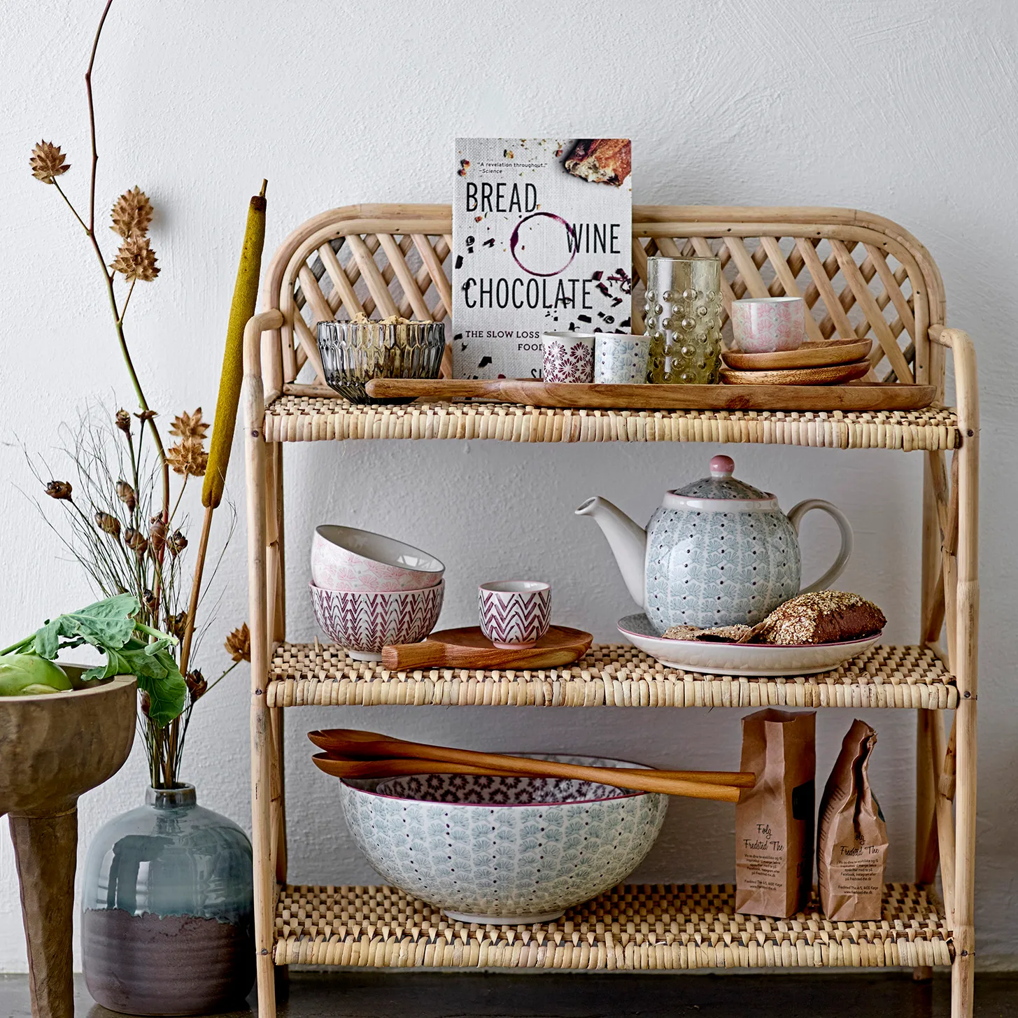 Prato Maya 28 cm, conjunto de 3 multi Bloomingville