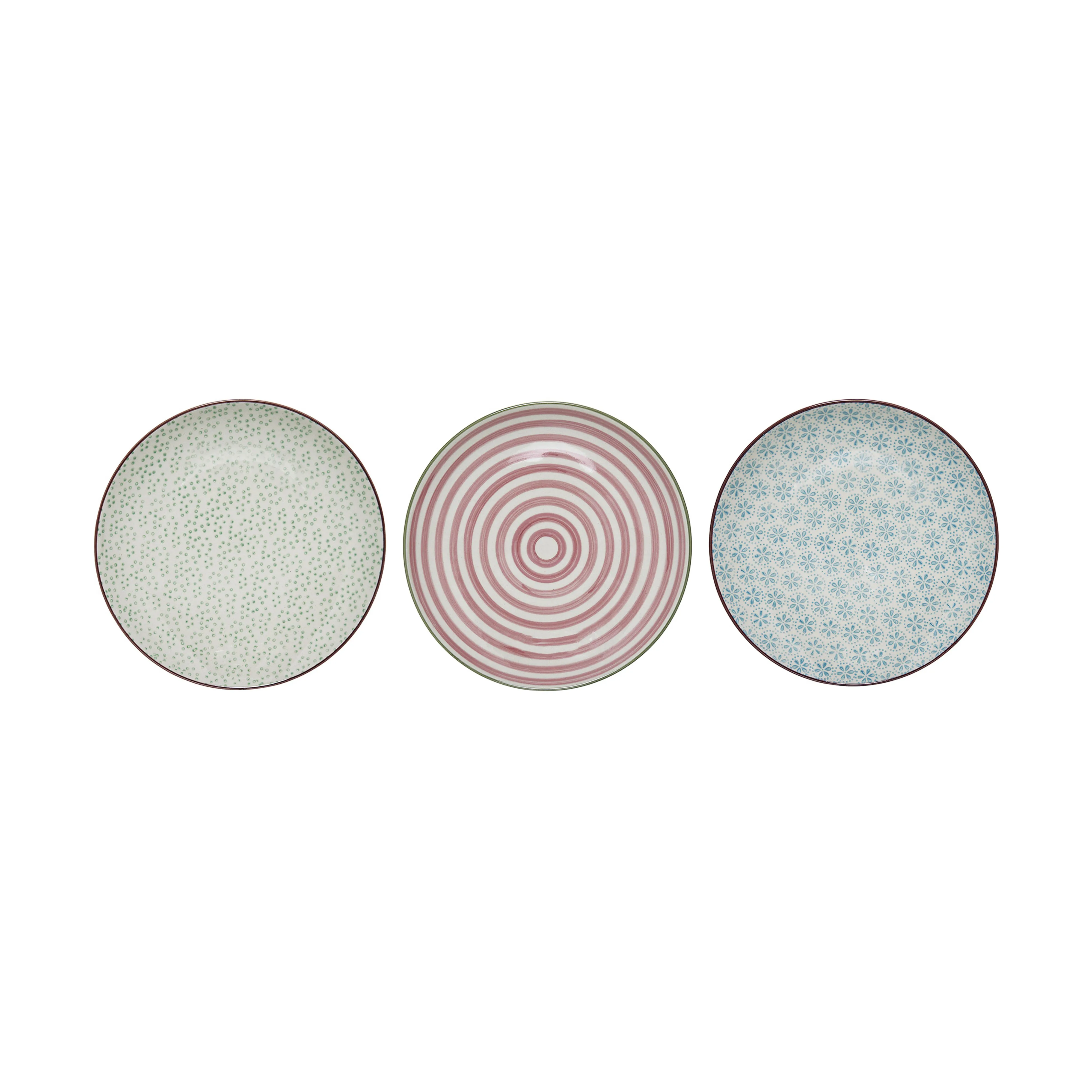 Théière Patrizia Bloomingville - Céramique 1200ml, Vert Clair/Violet - Lave-vaisselle, Micro-ondes