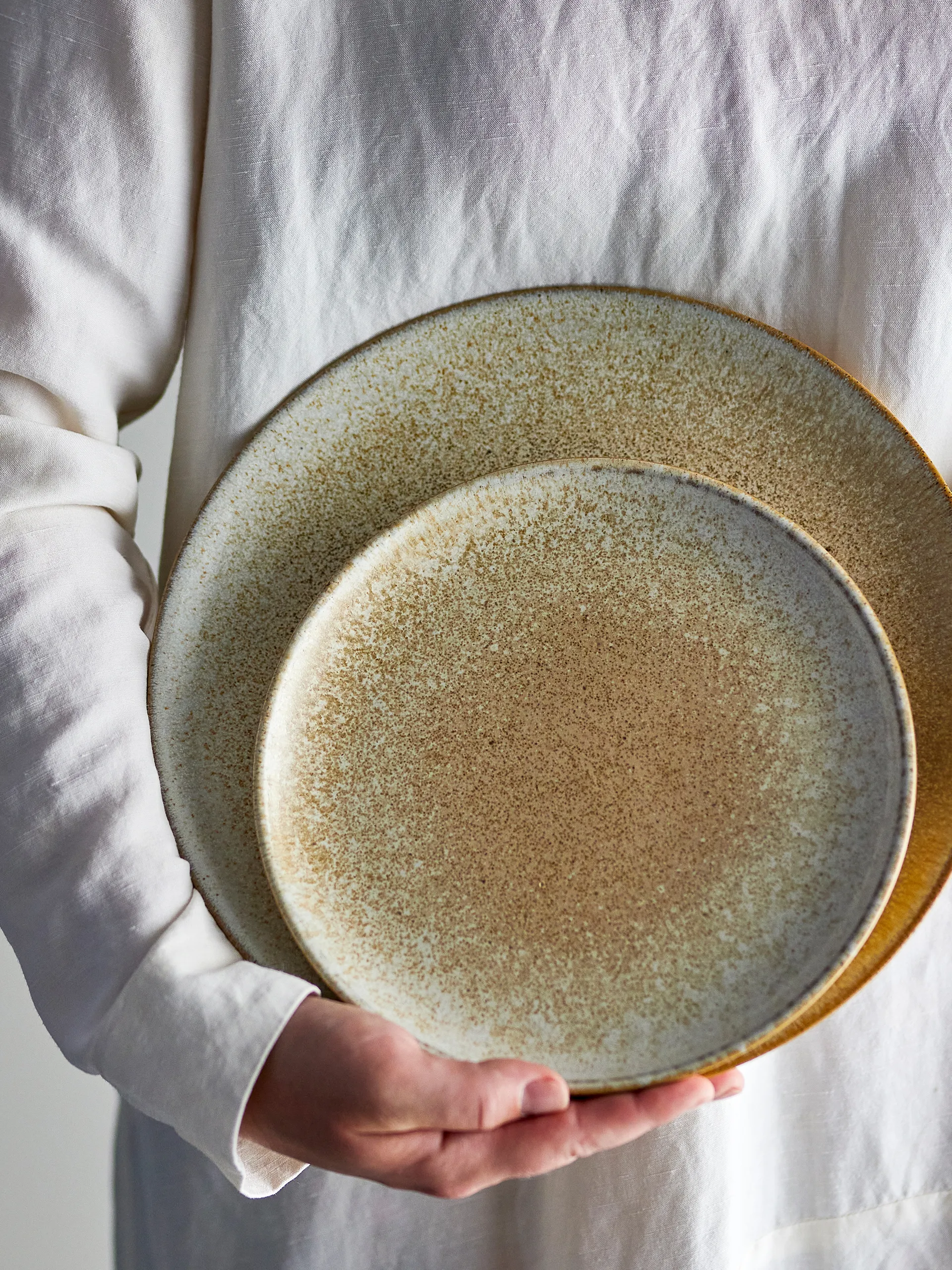 Prato Paula Ø26,5 cm, Nature Bloomingville