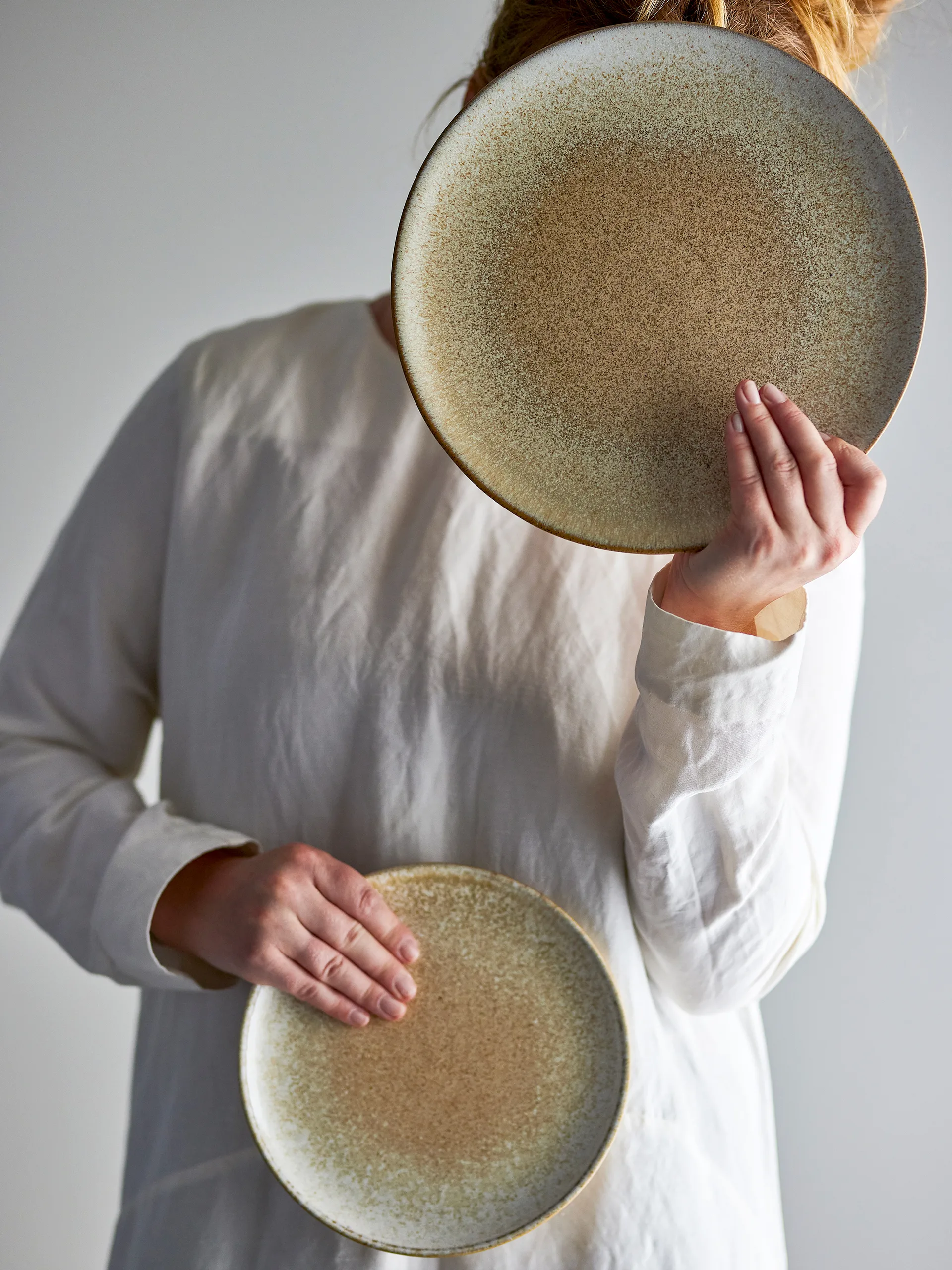 Prato Paula Ø26,5 cm, Nature Bloomingville