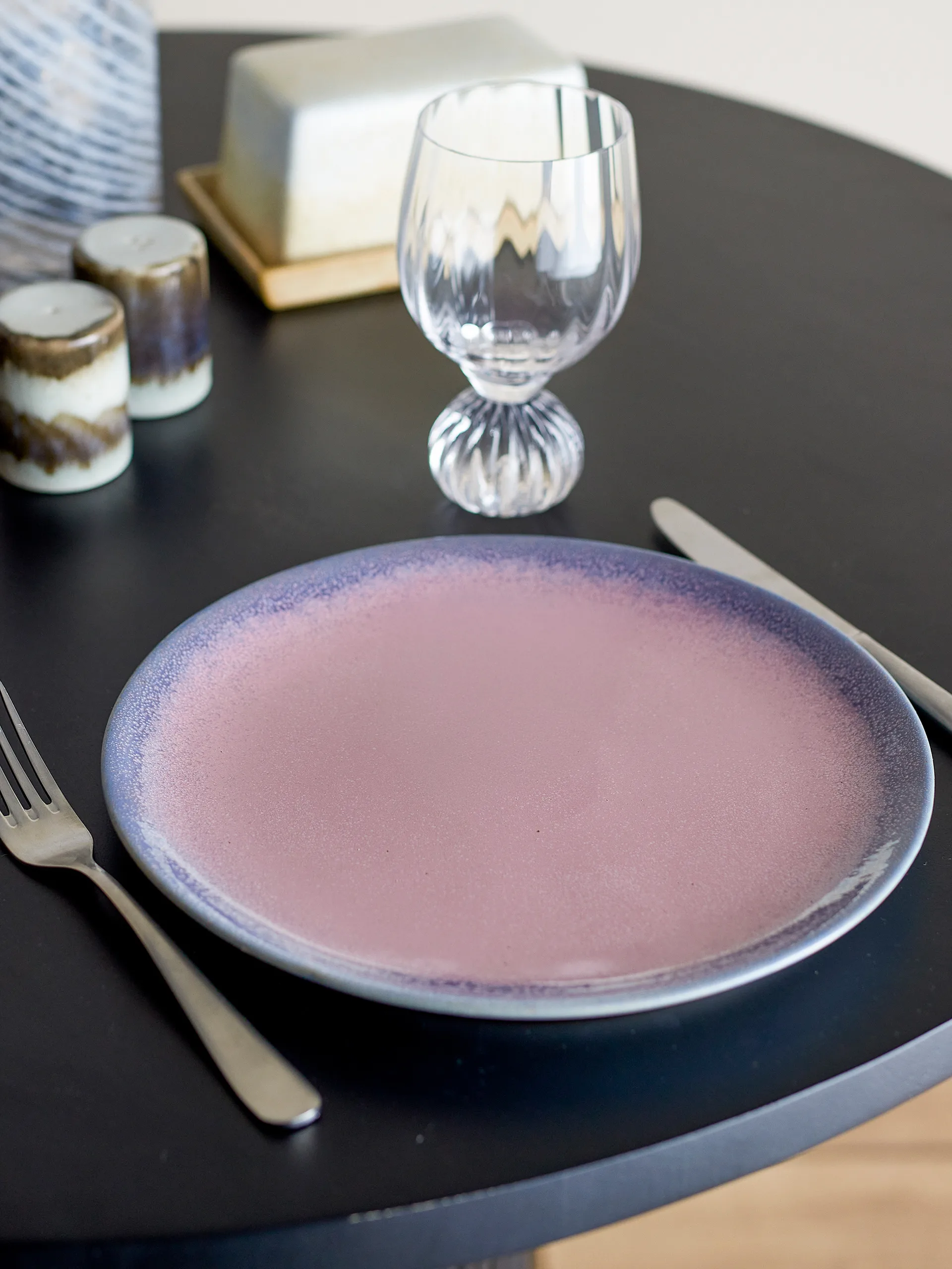 Prato Paula Ø26,5 cm, Rosa Bloomingville