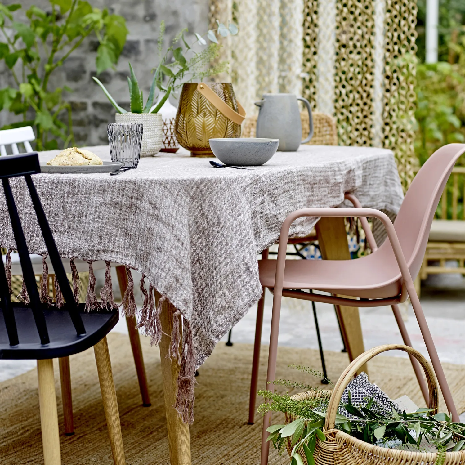 Prato pequeno Kendra Ø 20 cm, Cinza Bloomingville