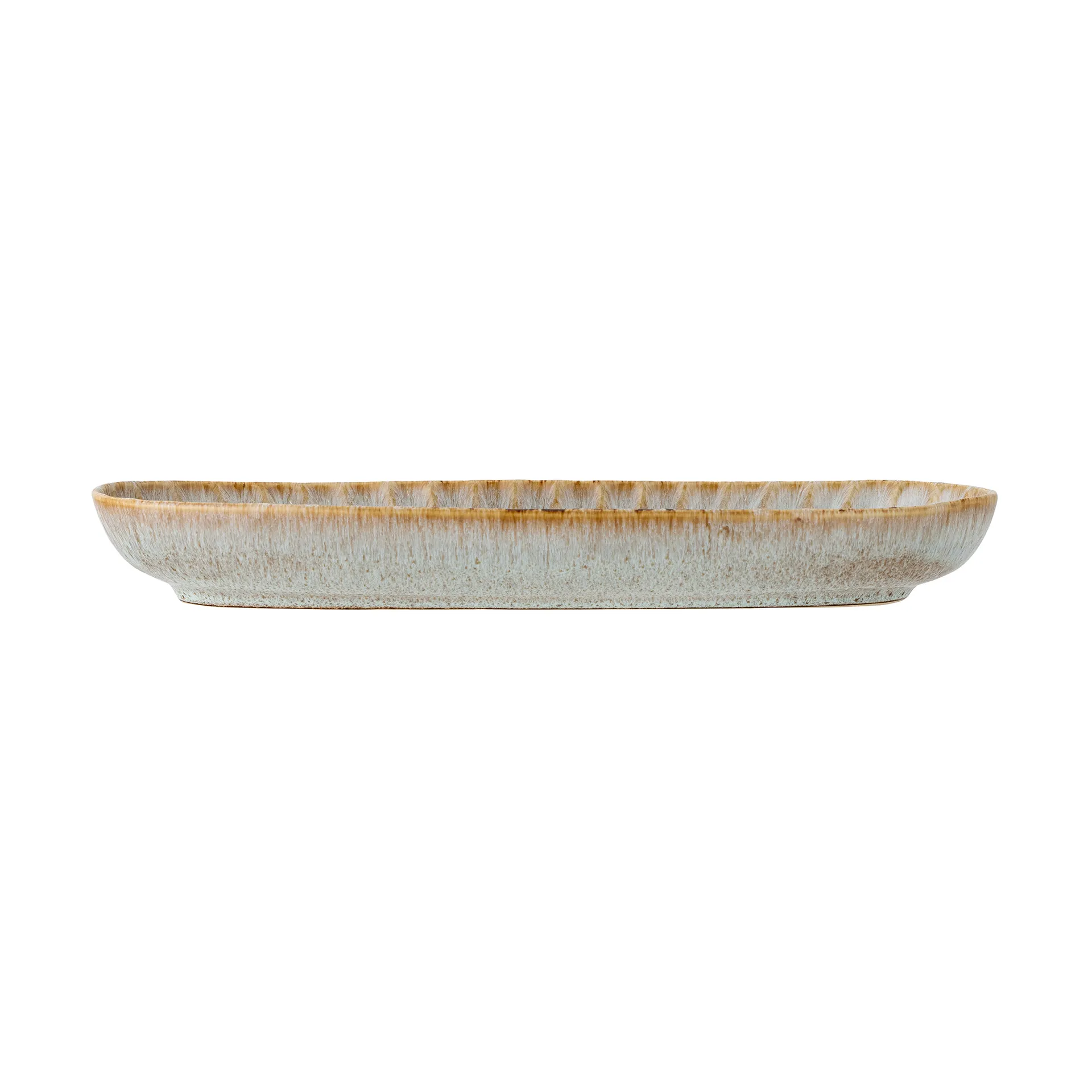 Prato servir Fleur 12x37,5 cm, Natural Bloomingville