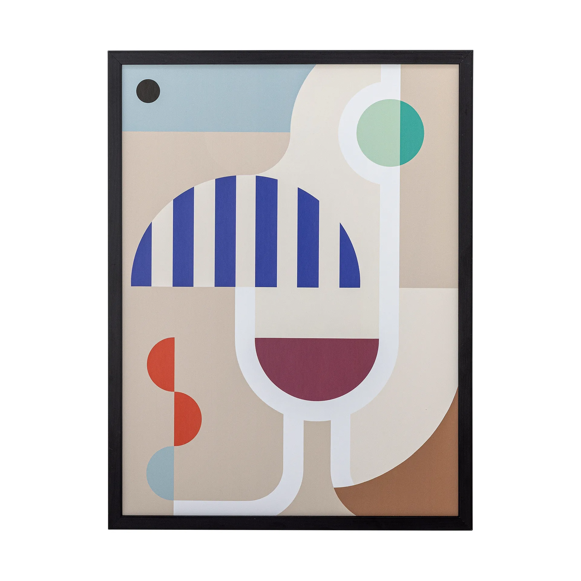 Quadro Wine 32x42 cm, Multicolor Bloomingville