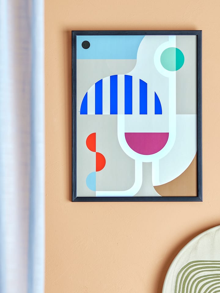 Quadro Wine 32x42 cm, Multicolor Bloomingville