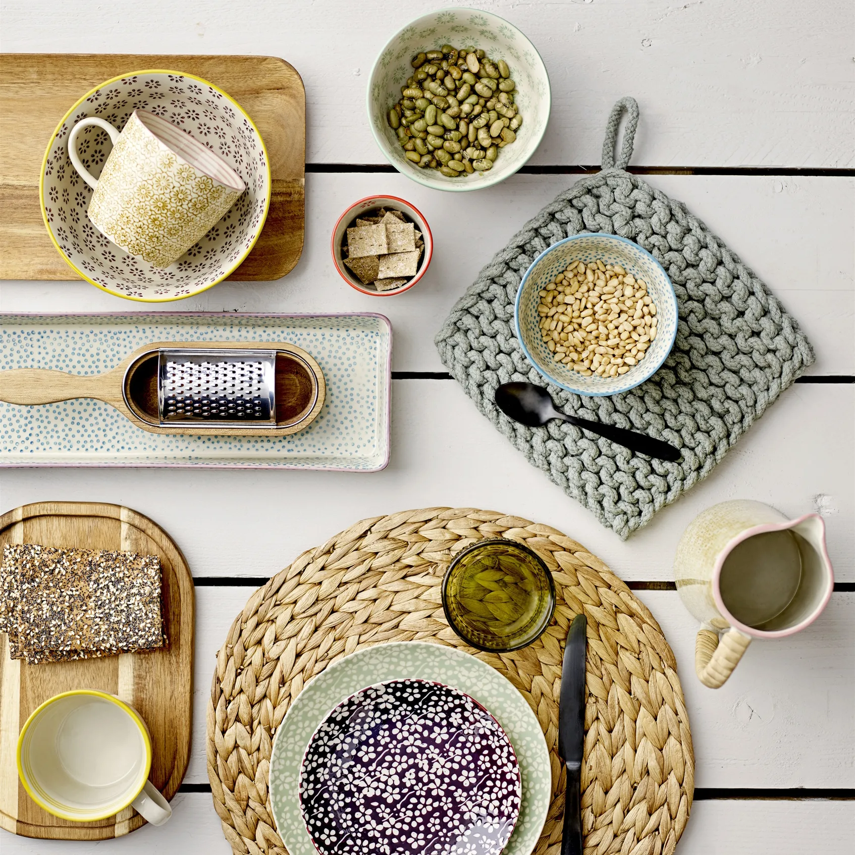 Ralador Bloomingville acácia, Brown Bloomingville