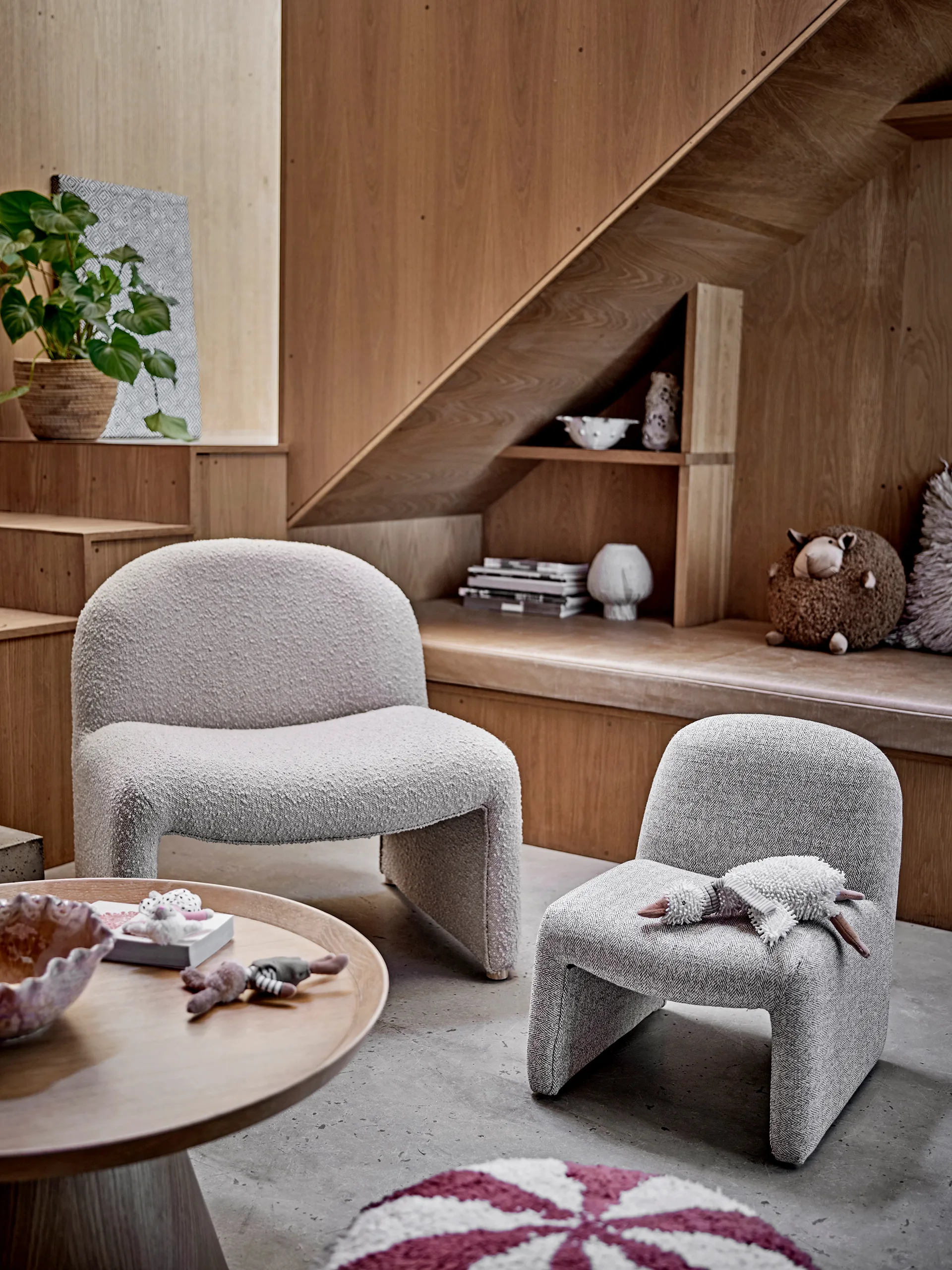 Rubert peluche 31x28 cm, Castanho Bloomingville