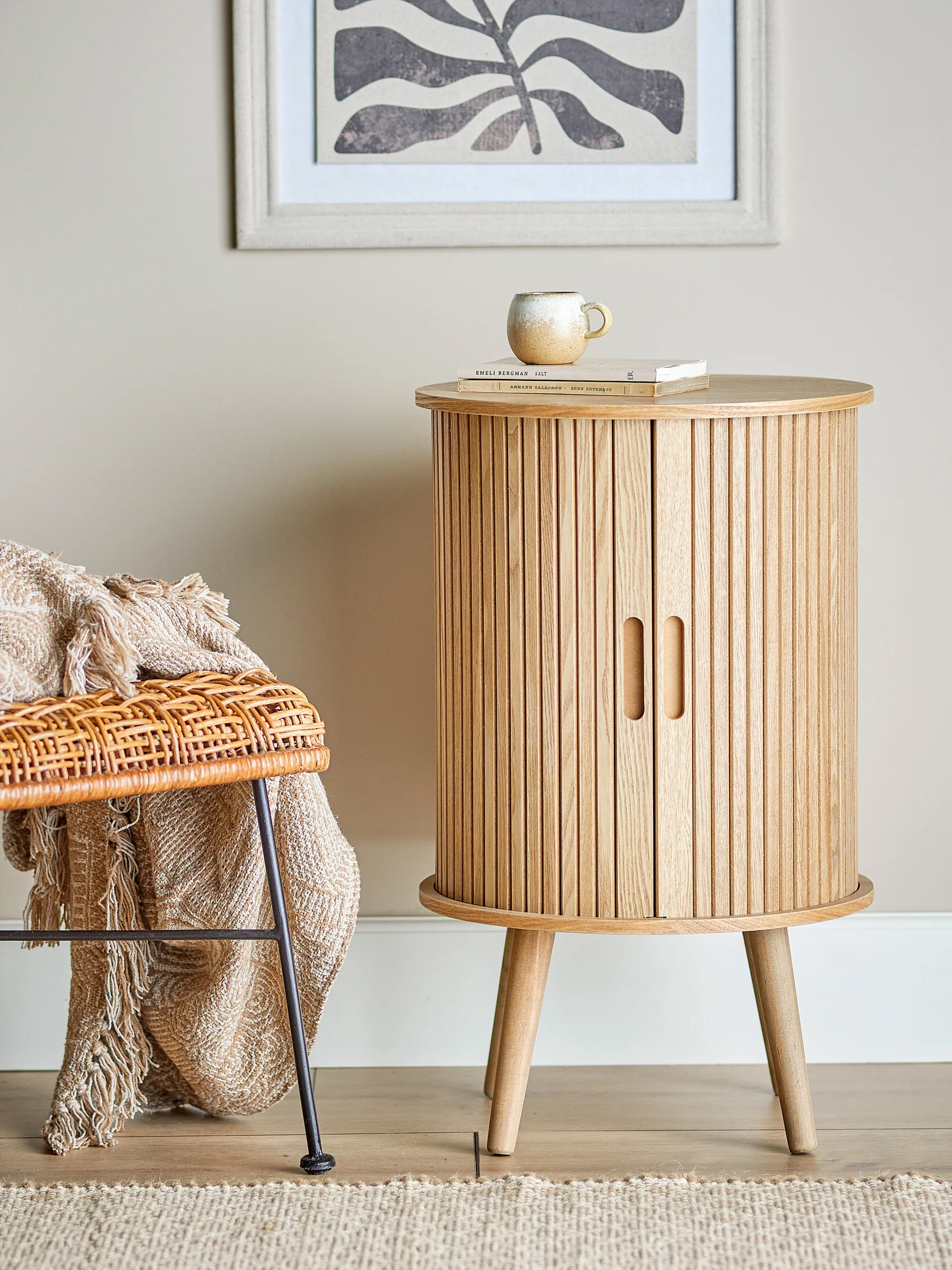 Salento armário Ø40x65 cm, Natureza Bloomingville