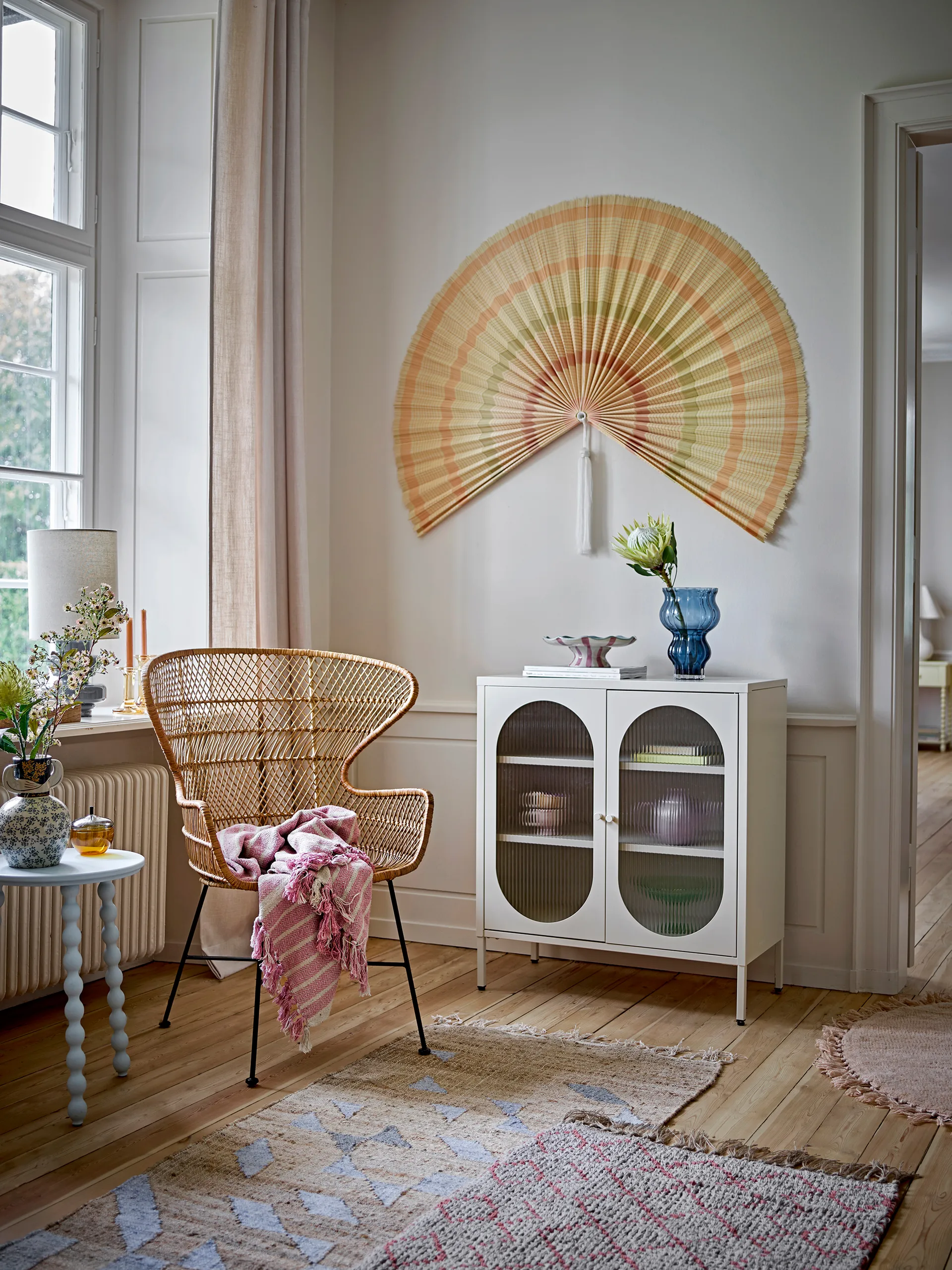 Salvo armário 80x40x90 cm, Natureza, metal Bloomingville