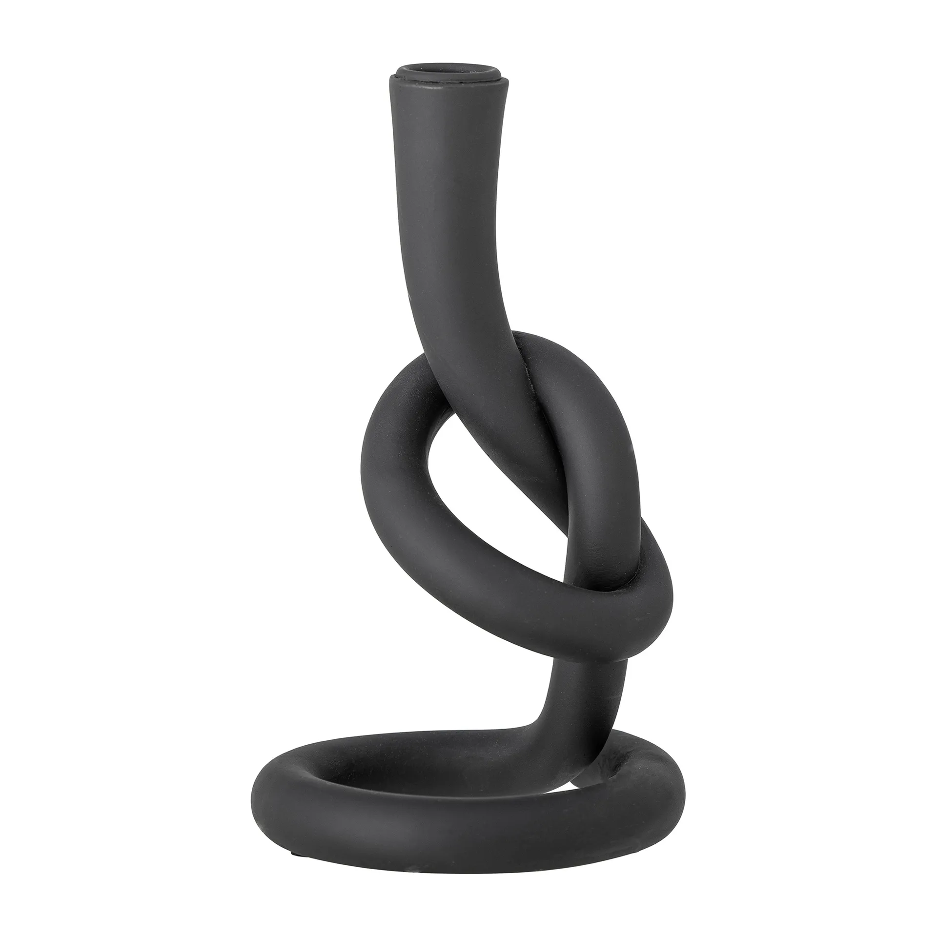 Suporte de velas Flikka 21,5 cm, Preto Bloomingville