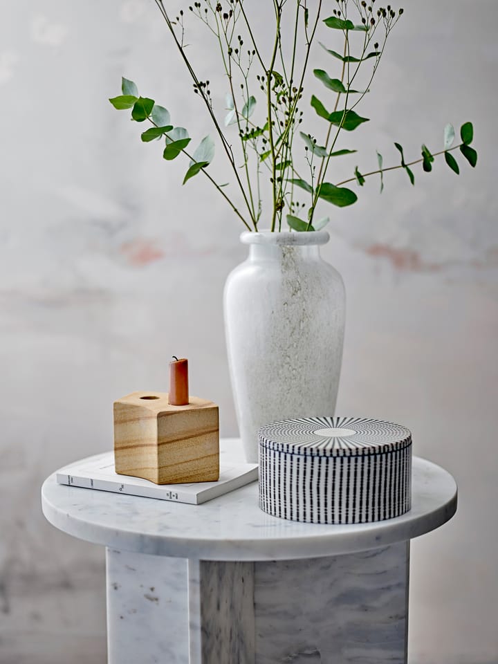 Suporte de velas Florida 14,5x8x7,5 cm, Natural sandstone Bloomingville