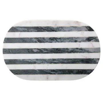 Tábua de cortar Bloomingville - Preto-branco - Bloomingville