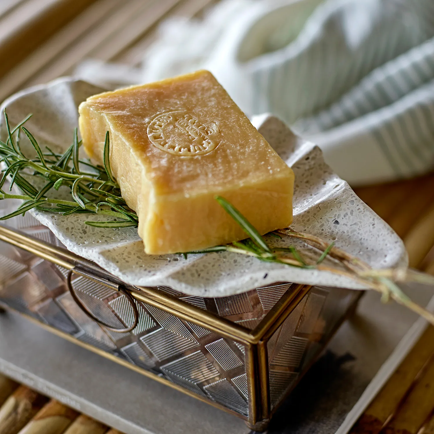 Tabuleiro Feiya sandsten 11x20,5 cm, natural Bloomingville