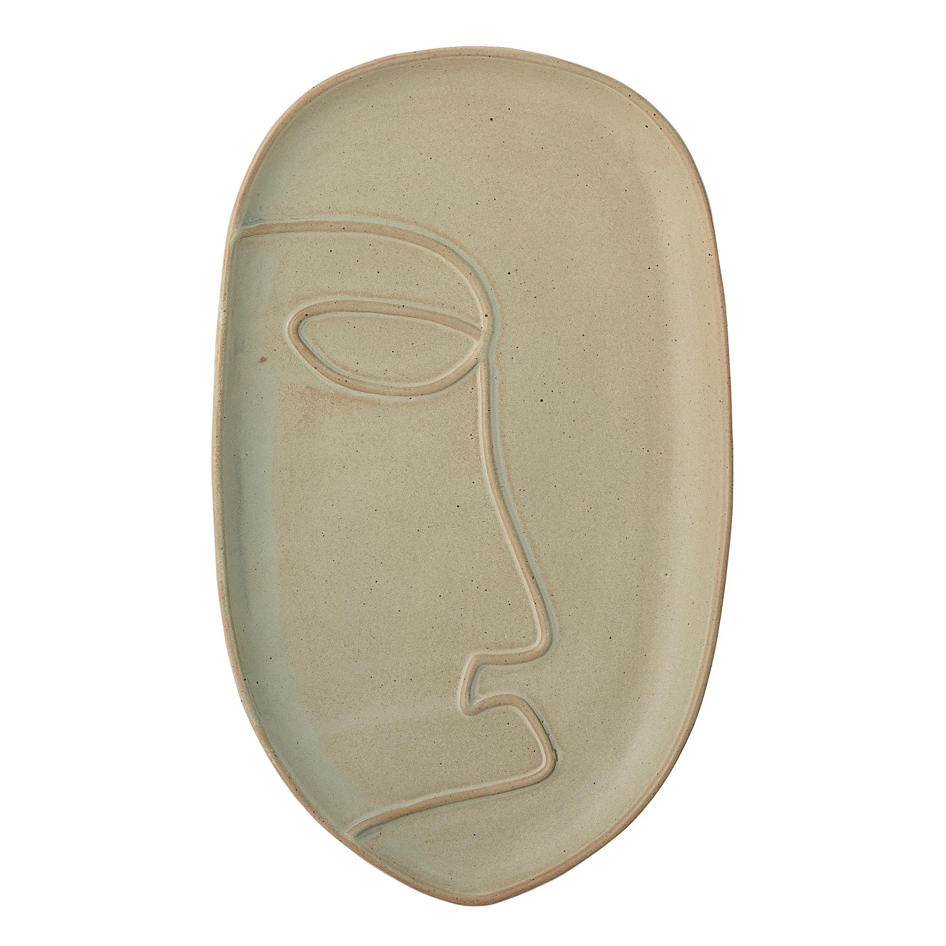 Tabuleiro Ngan 18.5x30 cm, verde Bloomingville