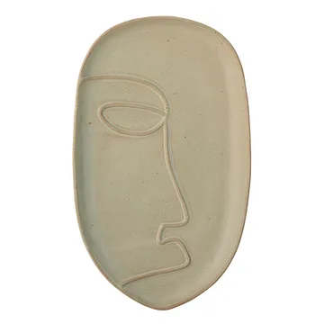 Tabuleiro Ngan 18.5x30 cm - verde - Bloomingville