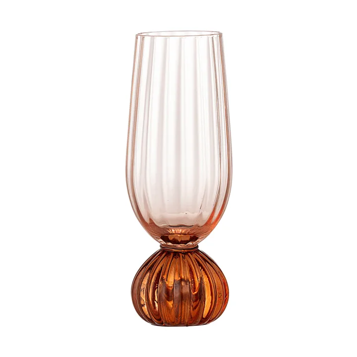Taça de champanhe Taurin 250 ml - Rosa - Bloomingville