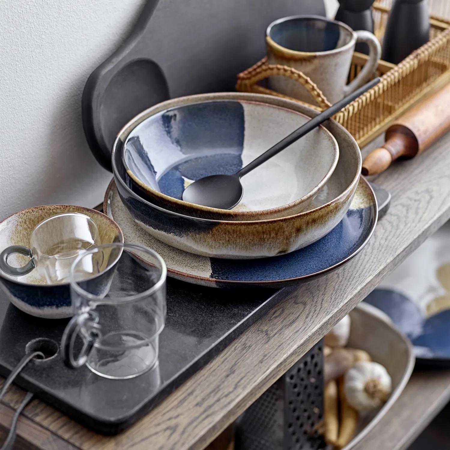 Taça de servir Jules 25 cm, multi Bloomingville