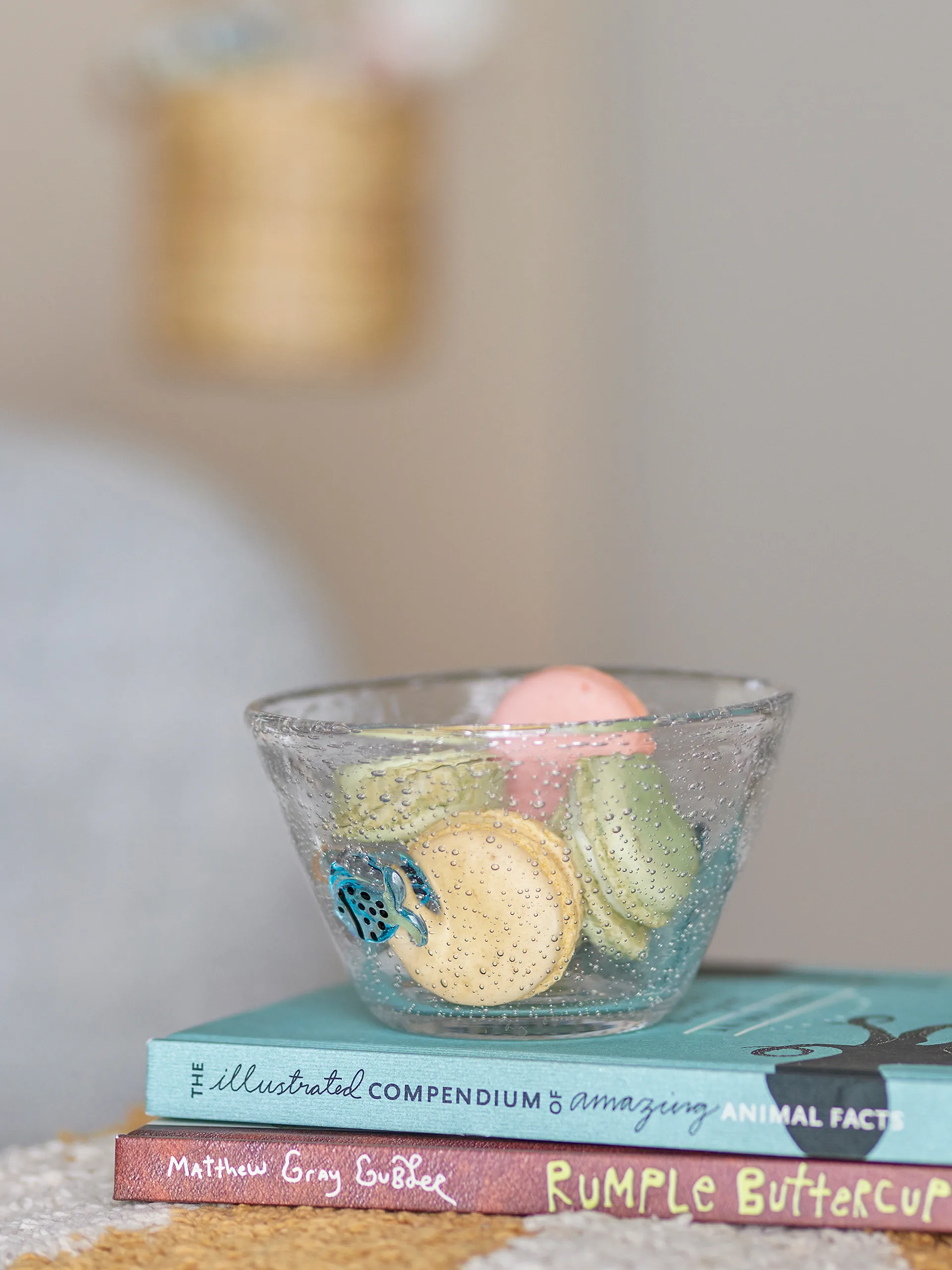 Taça Finney de vidro Ø10,5 cm, Transparente Bloomingville