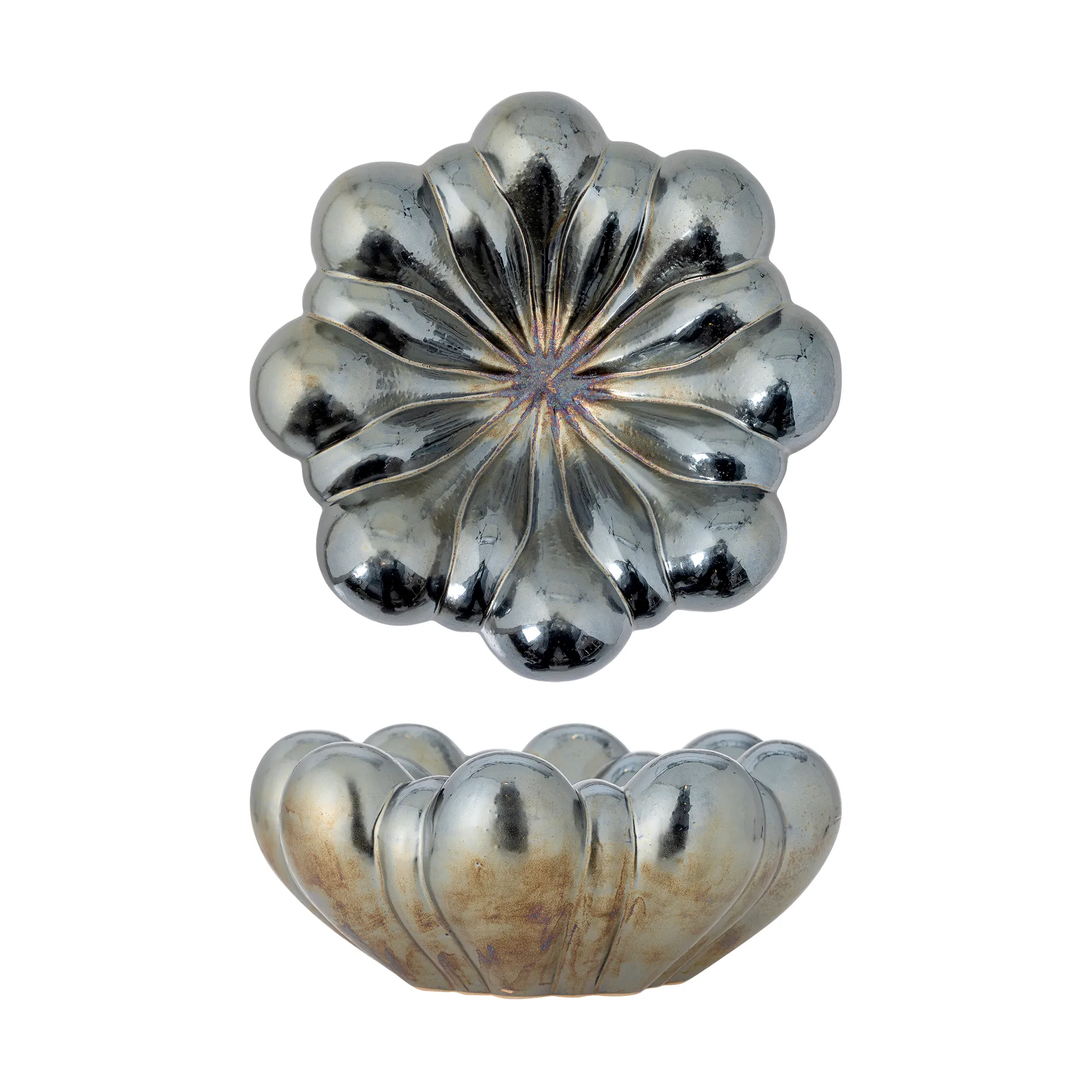 Taça Sheeran Ø31 cm, Prateado Bloomingville