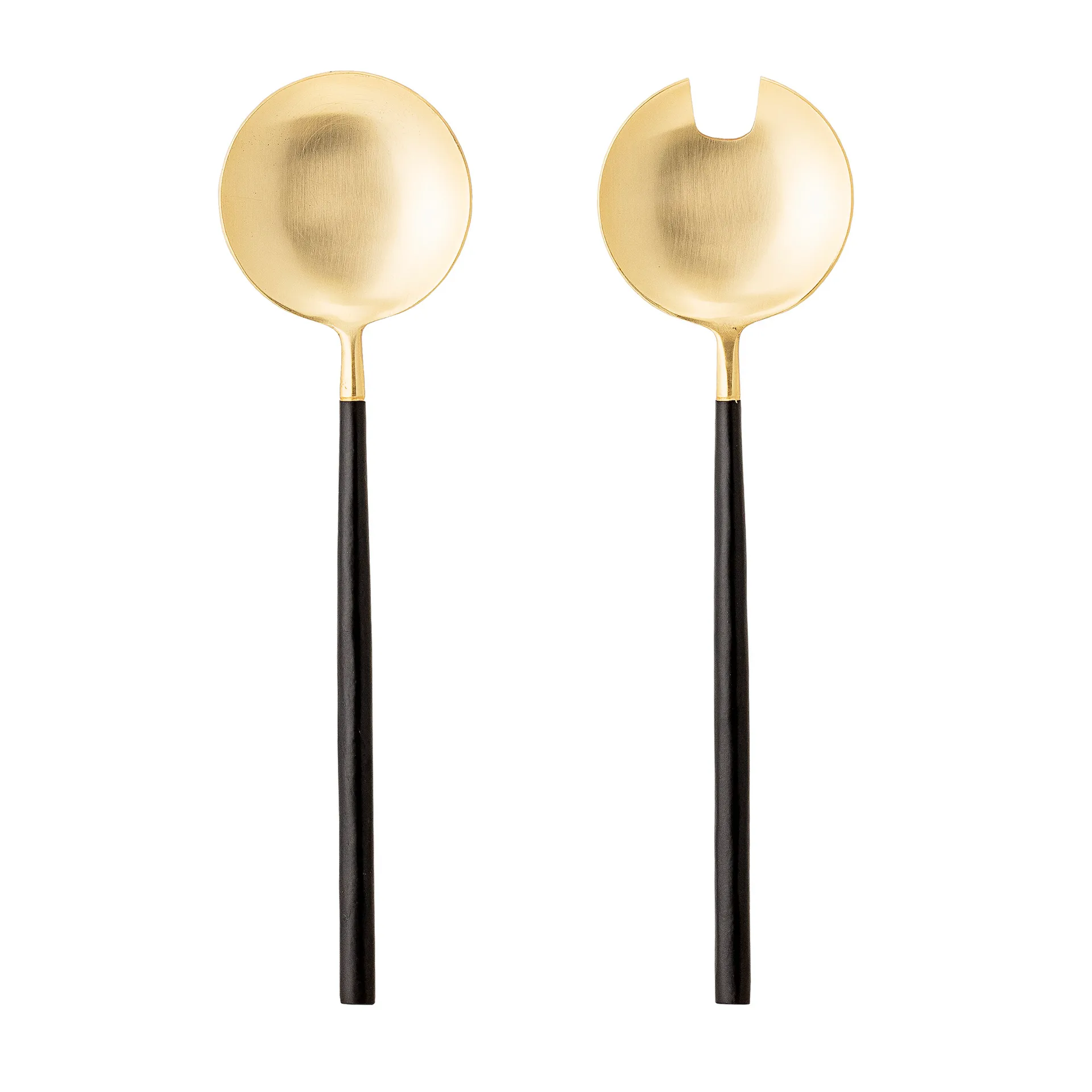 Talheres de salada Bloomingville 2 peças, preto-dourado Bloomingville