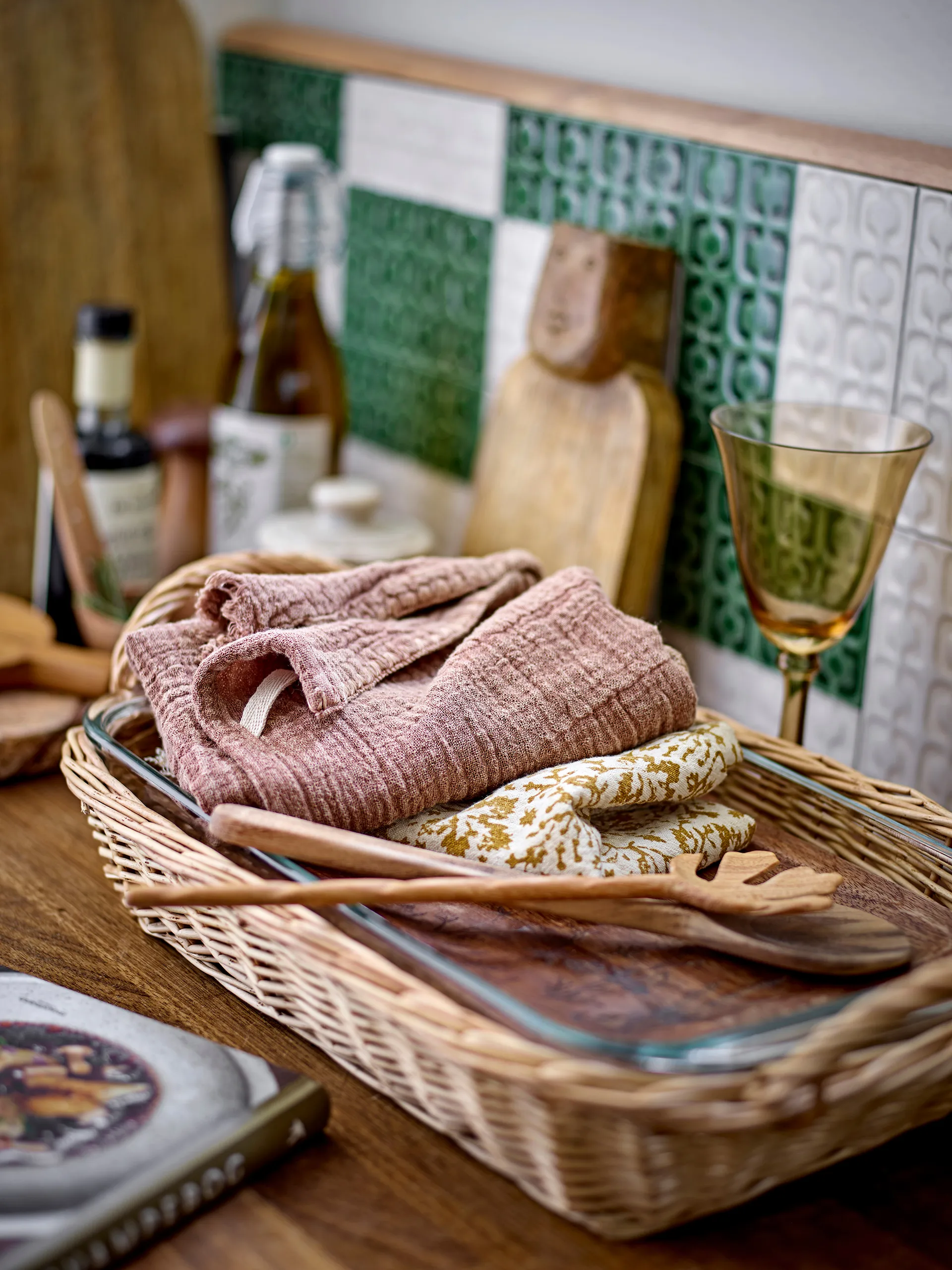 Talheres salada Karol 2 peças , Doussié  Bloomingville