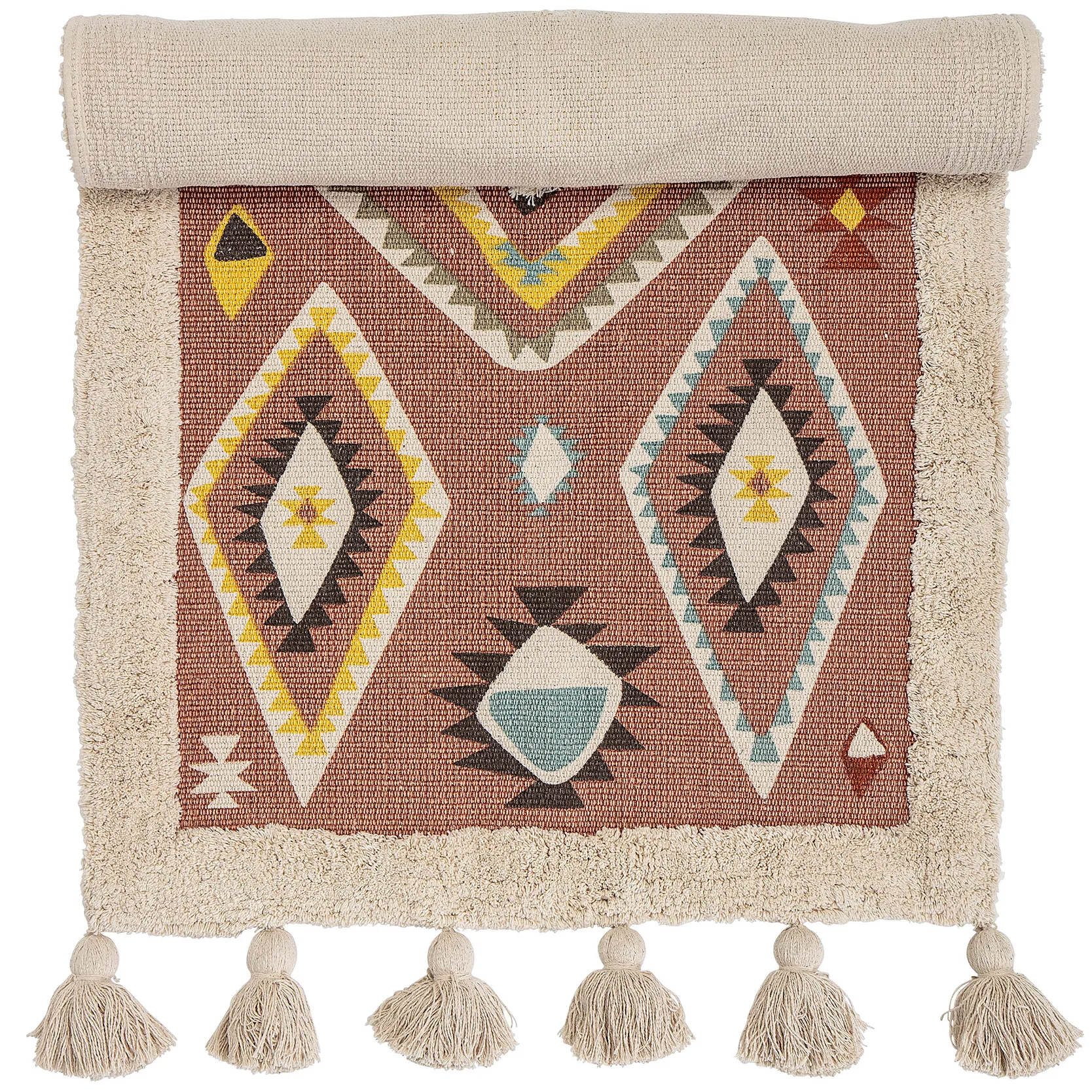 Tapete com borlas Bloomingville 120x65 cm, Multi Bloomingville